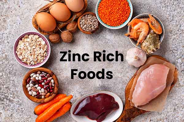 Zinc rich foods 
