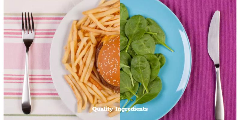 Fast Food vs. Home-Cooked Meals Quality Ingredients